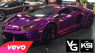 KSI  Lamborghini ft Vanoss Hoodini [upl. by Atinnod]