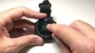 Suunto Core Alpha Stealth  Basics of the Altimeter [upl. by Aramen]