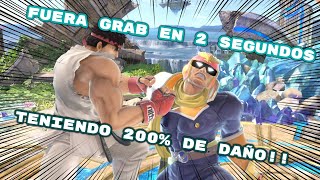 COMO ZAFARSE DE UN GRAB MAS RÁPIDO  SUPER SMASH BROS ULTIMATE [upl. by Florenza]