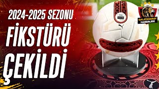 Süper Ligde 20242025 Sezonu Fikstürü Çekildi İşte Galatasarayın Derbi Haftaları [upl. by Pampuch]