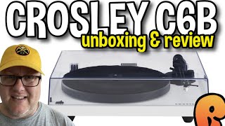 Crosley C6B  Unboxing amp Review vinyl turntable audio fyp [upl. by Micheal565]