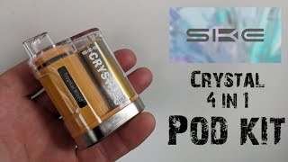 SKE  Crystal 4 in 1 Pod Kit [upl. by Crellen]