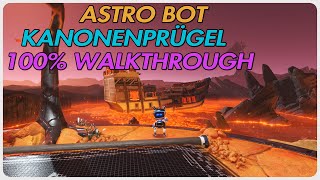 ASTRO BOT  100 Walkthrough Kanonenprügel PS5Guide [upl. by Nolasba696]