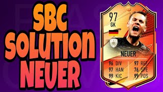 SBC SOLUTION NEUER 97  MADFUT 22 [upl. by Heshum226]