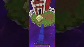 Fastest Bedfight Duel minecraft fireballfight shorts [upl. by Rotce]