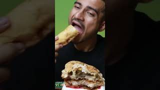 McDonalds Mukbang maharaja mac crispy chicken burger  Akshanshu Aswal Shorts [upl. by Tarr486]