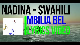 NADINA SWAHILI MBILIA BEL  LYRICS  English Translation [upl. by Slerahc]