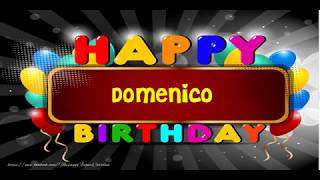 Buon Compleanno Domenico [upl. by Etta]