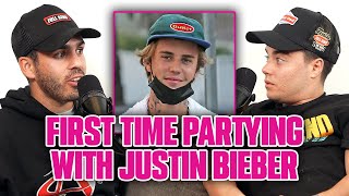 Kyle Forgeards first time Partying with Justin Bieber [upl. by Jennette]