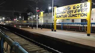 Karnataka Toranagallu train travel vlog video part 2Guntur Junction gunturjunction LampT [upl. by Erdnuaed]