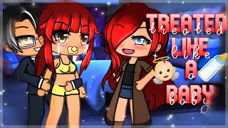 Treated Like A Baby Gacha Life Mini Movie  GLMM [upl. by Orson354]