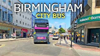 Birmingham City Bus From Longbridge to City Centre Birmingham England 🏴󠁧󠁢󠁥󠁮󠁧󠁿 Bus Route 47 [upl. by Laehcimaj767]