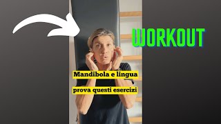 ESERCIZI PER LA LINGUA E I MUSCOLI MASTICATORI [upl. by Nnylirehs]