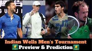 2024 Indian Wells Men Tournament  Preview amp Prediction [upl. by Hedve]