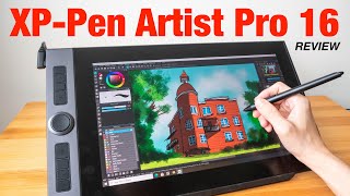 Review XPPen Artist Pro 16 2021 [upl. by Gord961]