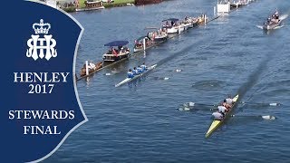 Stewards Final  Leander amp Molesey v Team Italia  Henley 2017 [upl. by Sibby]