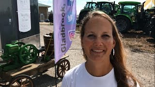 Machinery Pete Meets quotThe Pie Ladyquot at 2018 Farm Progress Show in Iowa [upl. by Cypro]