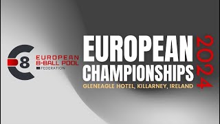 EUROPEAN POOL CHAMPIONSHIPS 2024  OVER 50 SINGLES  SEMI FINAL  TIM WINTERS vs RAYMOND CARUANA [upl. by Tilden]