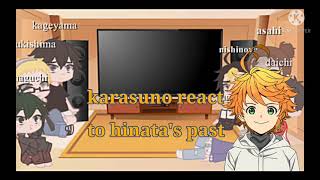 karasuno react to hinatas past as emma haikyuu x tpn ⚠️shoortbad english⚠️ [upl. by Doi]