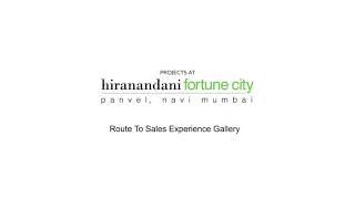 Route Map to Hiranandani Fortune City Panvel [upl. by Bensen]