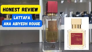 Lattafa Ana Abiyedh Rouge  Honest Review  Pocket Scents PH [upl. by Cami]