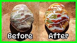 How to Polish Rocks Without a Rock Tumbler  Quick and Easy DIY Method [upl. by Ax]