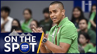 Coach Topex Robinson on La Salle being prepared against Ateneo  OSOnTheSpot [upl. by Aramas]