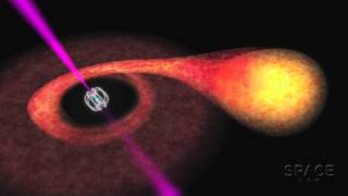 XRay Pulsar Pair Caught Morphing  Video [upl. by Aniuqahs641]