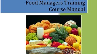 Food managers training course five question and answer manager newyork food manager [upl. by Gaves]