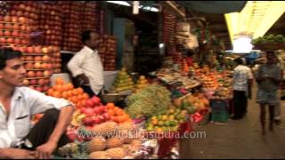 Fruit Market  Mysore Karnataka [upl. by Huckaby]