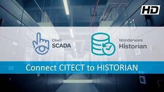 Connect Citect SCADA to Historian  SCADA Software Videos [upl. by Johnath673]