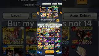 How to 14 star the new Giblet in DBL dragonballlegends [upl. by Anits168]