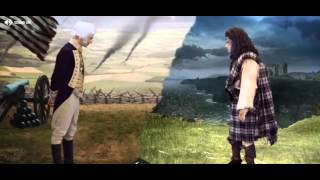 George Washington vs William Wallace fight AD [upl. by Hopfinger]