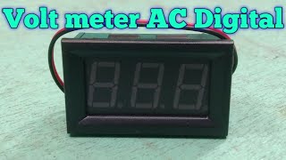 Volt Meter Ac Digital 056quot [upl. by Anatollo]