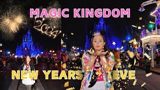 FULL Magic Kingdom New Years Eve Fireworks amp Mickey’s Most Merriest Celebration [upl. by Kinny]