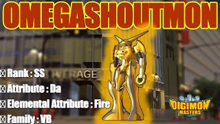 OmegaShoutmon  100 Promotion  DMO [upl. by Retsevlys]