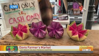 Your Produce Man at Davis Farmers Market 9am [upl. by Retha312]