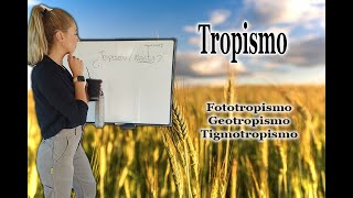 Tropismo  que es  tipos de tropismo  Nastia  que es [upl. by Tnerual]