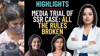 Media Trial Of SSR Case All The Rules Broken  Highlights  Faye DSouza [upl. by Sofia]