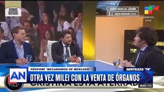 ❌ Javier Milei y su insólita propuesta de venta de órganos [upl. by Keppel]