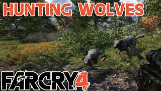 Where to find Wolf Skins  Wolf Location Weapon Holster and Syringe Kit  Far Cry 4 [upl. by Eslek]