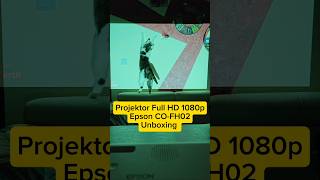 Projektor Full HD 1080pEpson COFH02  Unboxing [upl. by Priebe]