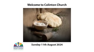 11th August 2024  Edinburgh Pentlands Parish Church Sunday Worship 945am [upl. by Finegan]