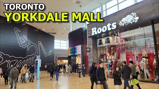 4K 🇨🇦 Yorkdale Shopping Centre Mall  Walking Tour  Luxury Mall in Toronto Ontario Canada [upl. by Dekow]