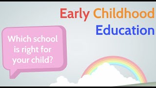 Early Childhood Education Montessori Waldorf and Reggio Emilia [upl. by Darrill905]