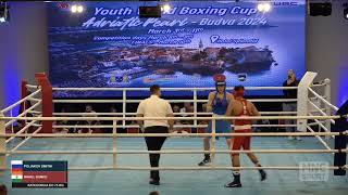 Dmitry Polyakov RUS vs Rahul Kundu IND Youth World Cup 2024 SFs 75kg [upl. by Cypro]