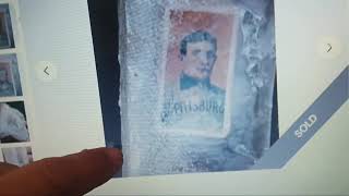 Holy Grail authenticated Honus Wagner for sale [upl. by Sharla]