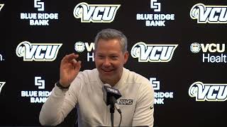 VCU Postgame Press Conference  Richmond [upl. by Pitzer]