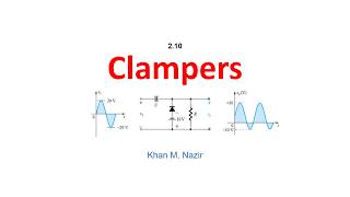 Example 222  Clampers  Square Input  Sinusoidal Input  DC 210 1EBoylestad [upl. by Remark]