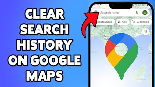 How To Clear Search History On Google Maps 2023  Delete amp Remove Your Searches In Google Maps [upl. by Falkner]